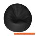[OUTLET] Puff Redondo Courino Preto