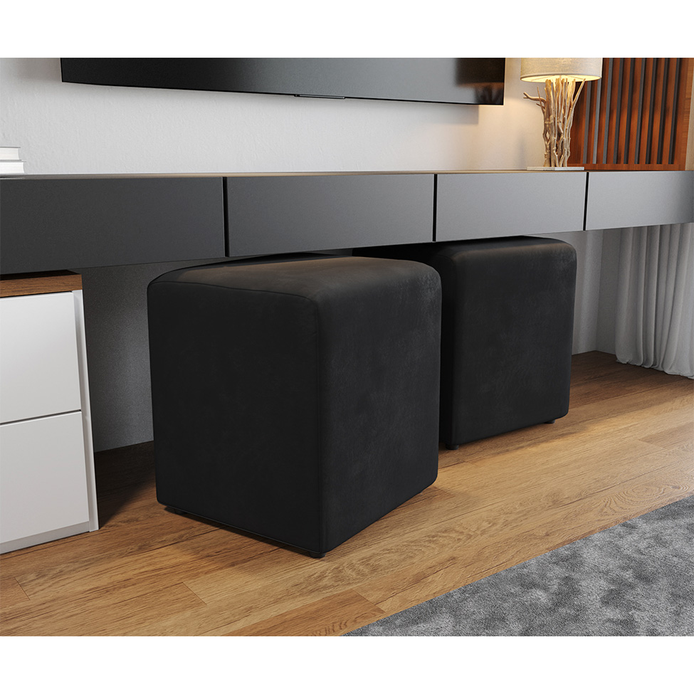 [OUTLET] Puff Siena Preto