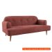 [OUTLET] Sofá 2 Lugares Kiev Velosuede Telha 165 cm