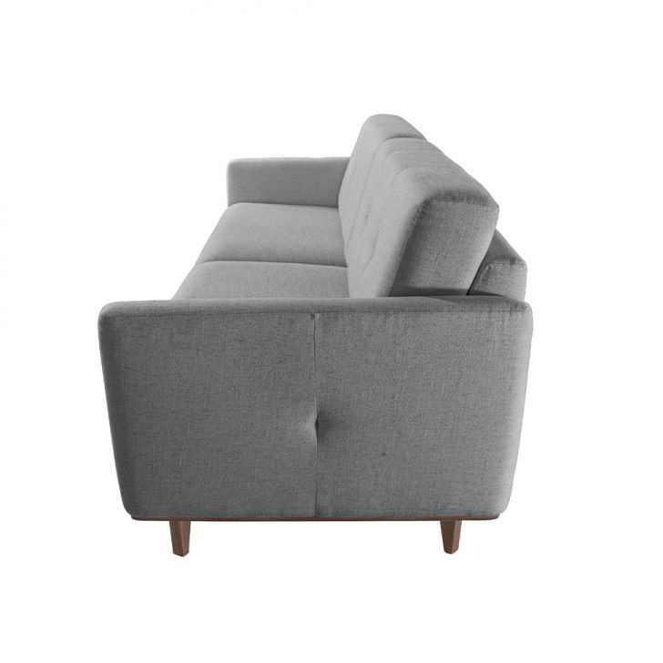 [OUTLET] Sofá 3 Lugares Di Cavalcanti Cinza 200 cm