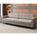 [OUTLET] Sofá 3 Lugares Living Pé Palito Linho Cotton Cru 210 cm