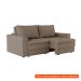 [OUTLET] Sofá 3 Lugares Retrátil Berna Linho Bege 210 cm