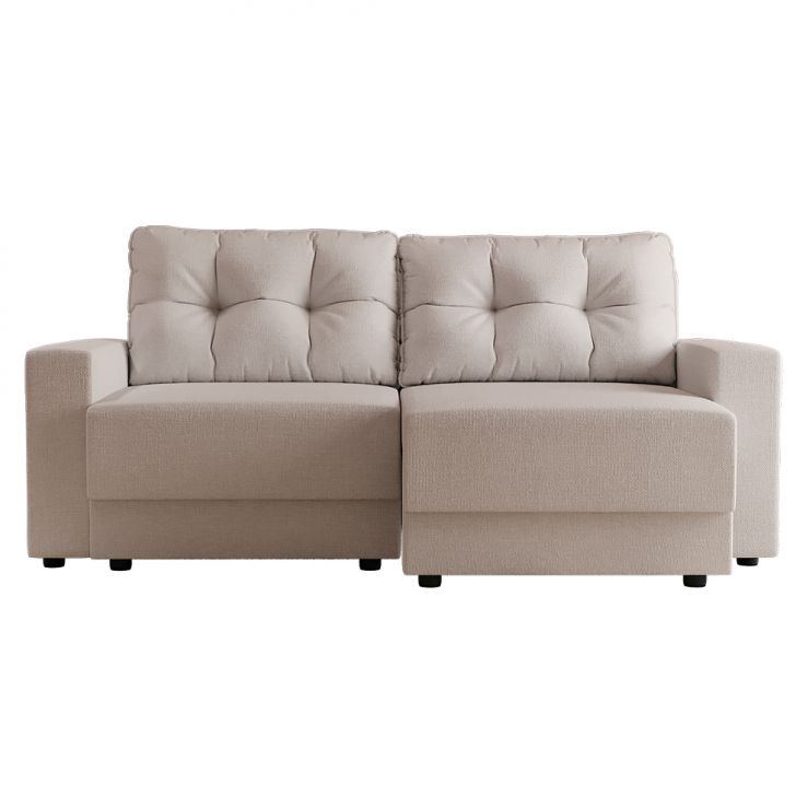 [OUTLET] Sofá 3 Lugares Retrátil Lubeck Linho Cru