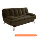 [OUTLET] Sofá-Cama 3 Lugares Casal Premium II Suede Café