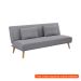[OUTLET] Sofá-Cama 3 Lugares Catania Cinza Claro