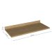[OUTLET] Tampo para Balcão Évora Carvalho Nature 120 cm