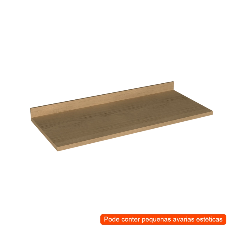[OUTLET] Tampo para Balcão Évora Carvalho Nature 120 cm