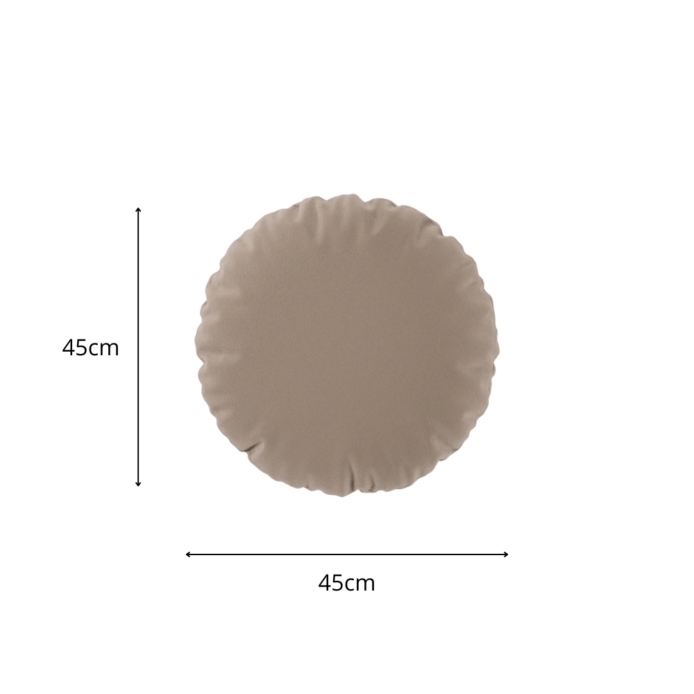 Almofada Decorativa Candy 45x45 Suede Bege