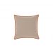 Almofada Decorativa Candy 45x45 Suede Bege e Terracota