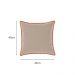 Almofada Decorativa Candy 45x45 Suede Bege e Terracota