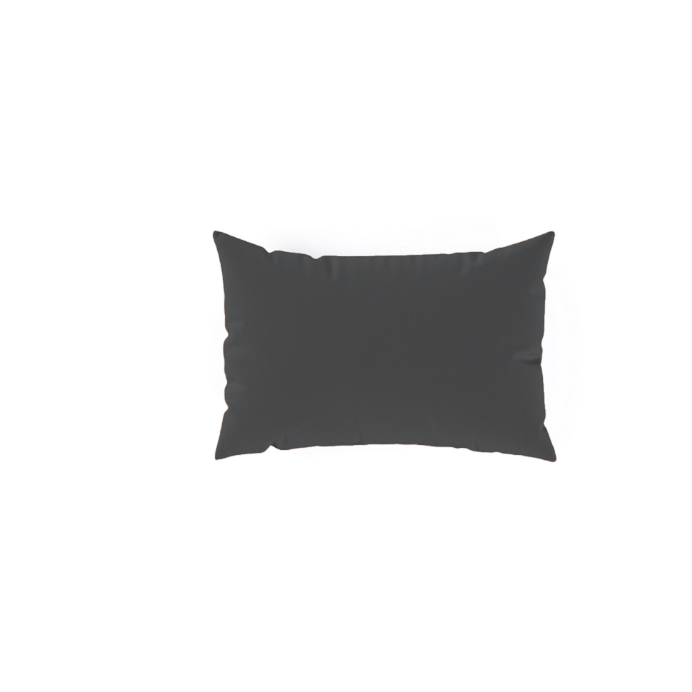 Almofada Decorativa Retangular Candy 30x45 Linho Grafite