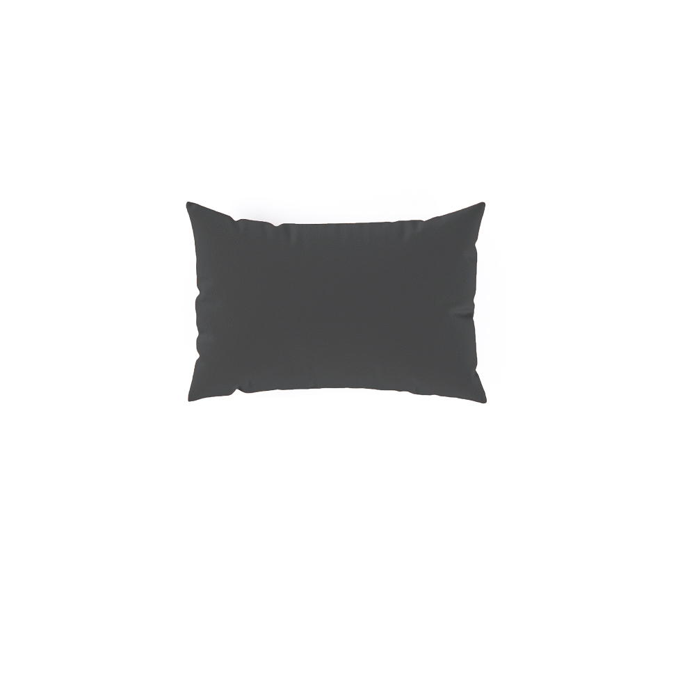 Almofada Decorativa Retangular Candy 30x45 Suede Grafite