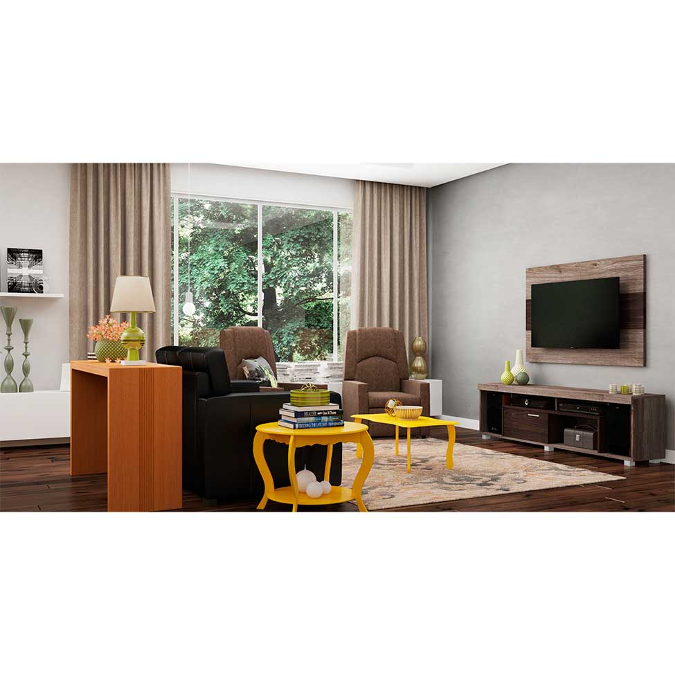 Aparador Gold Imbuia 140 cm