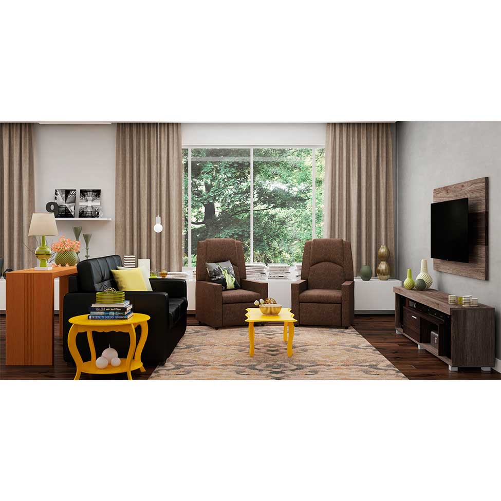 Aparador Gold Imbuia 140 cm