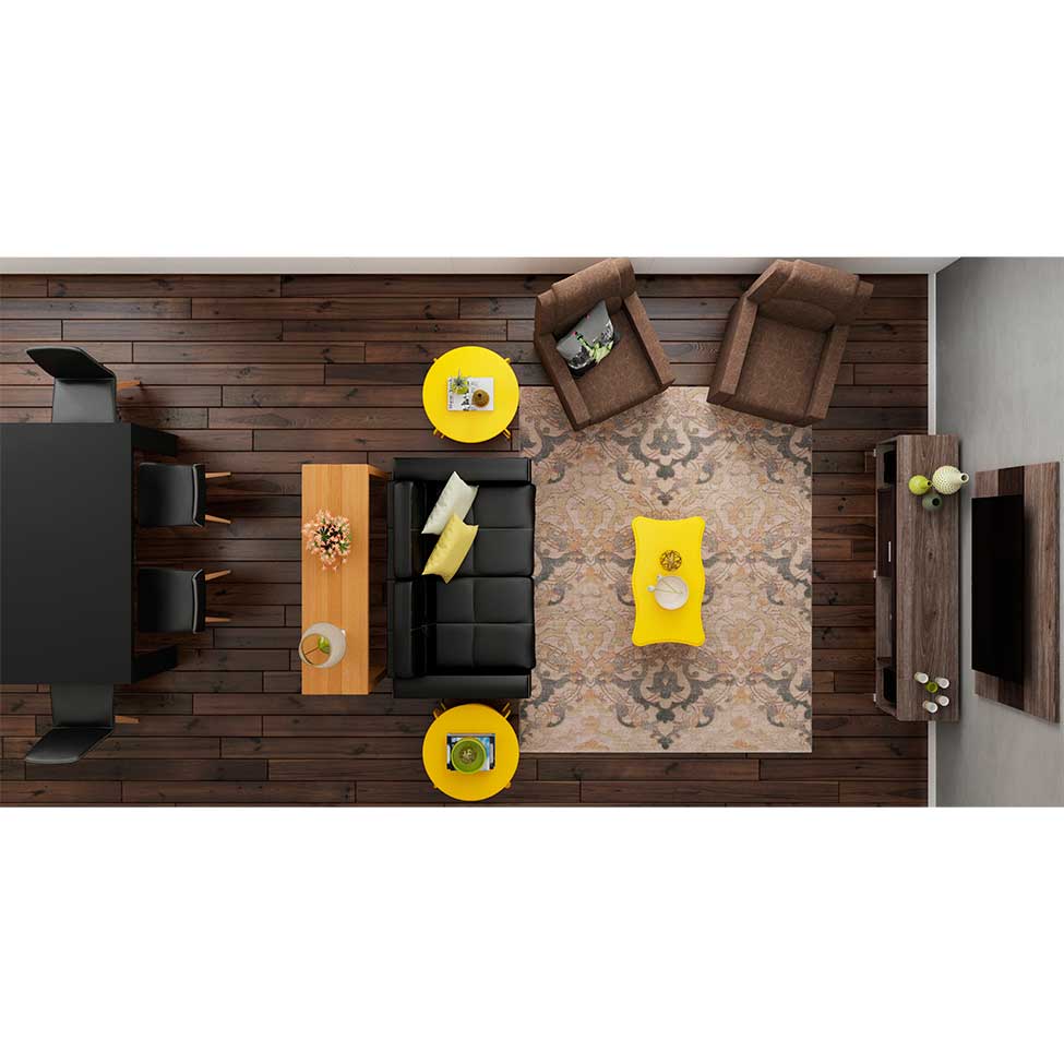Aparador Gold Imbuia 140 cm