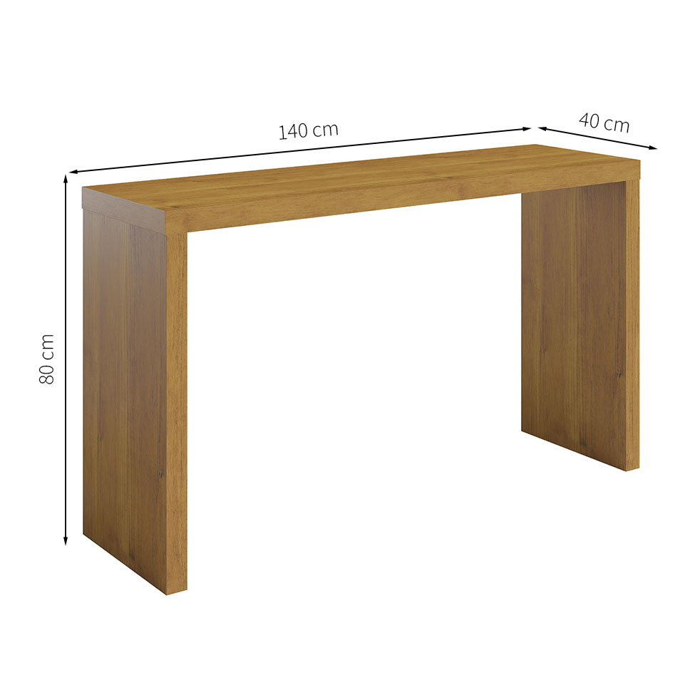 Aparador Rubi Imbuia 140 cm