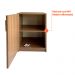 Armário Modular Badejo 1 Porta Carvalho