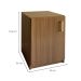 Armário Modular Badejo 1 Porta Carvalho