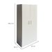 Armário Modular Badejo 2 Portas 1 Gaveta Branco