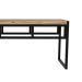 Banco 2 Lugares Wooden Carvalho e Preto