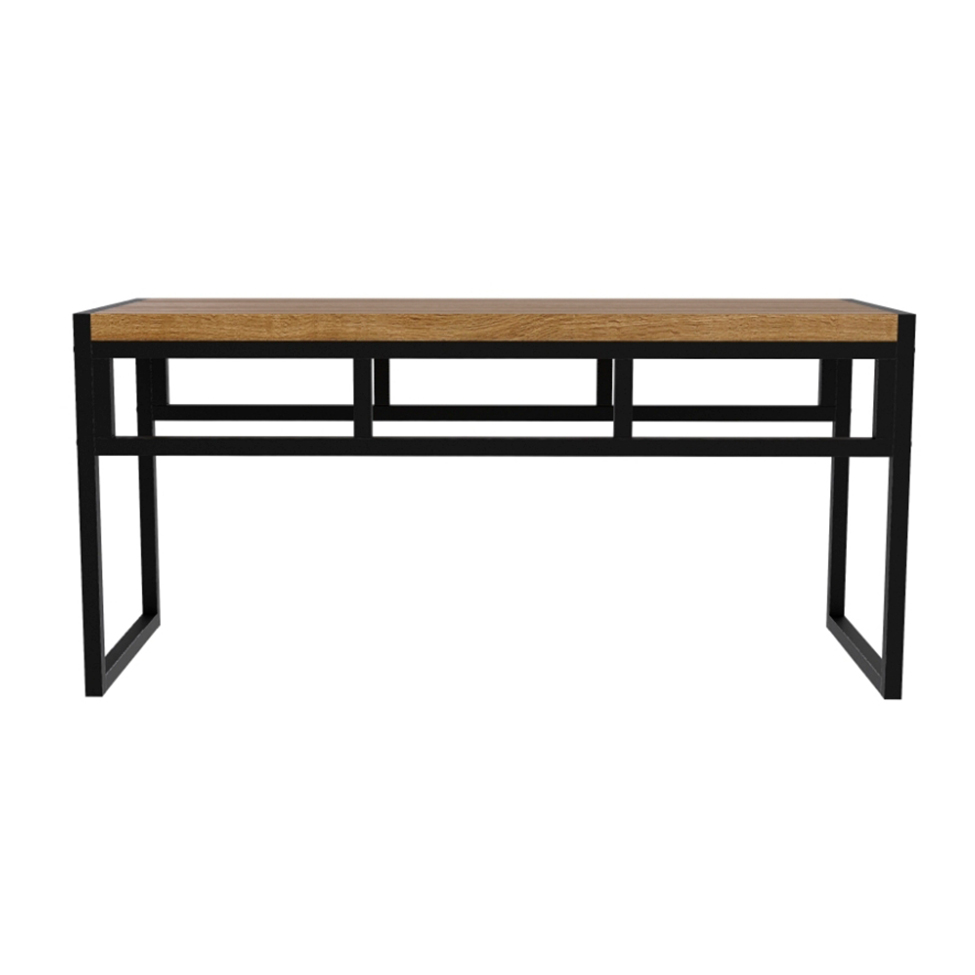Banco 2 Lugares Wooden Mel e Preto