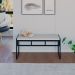Banco 2 Lugares Wooden Snow e Preto
