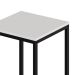 Banco Alto Wooden Branco e Preto