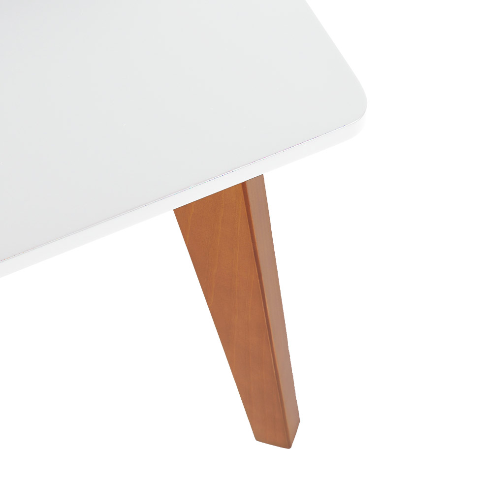 Banco para Sala de Jantar Tóquio Castanho e Branco