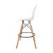 Banqueta Charles Eames Branca