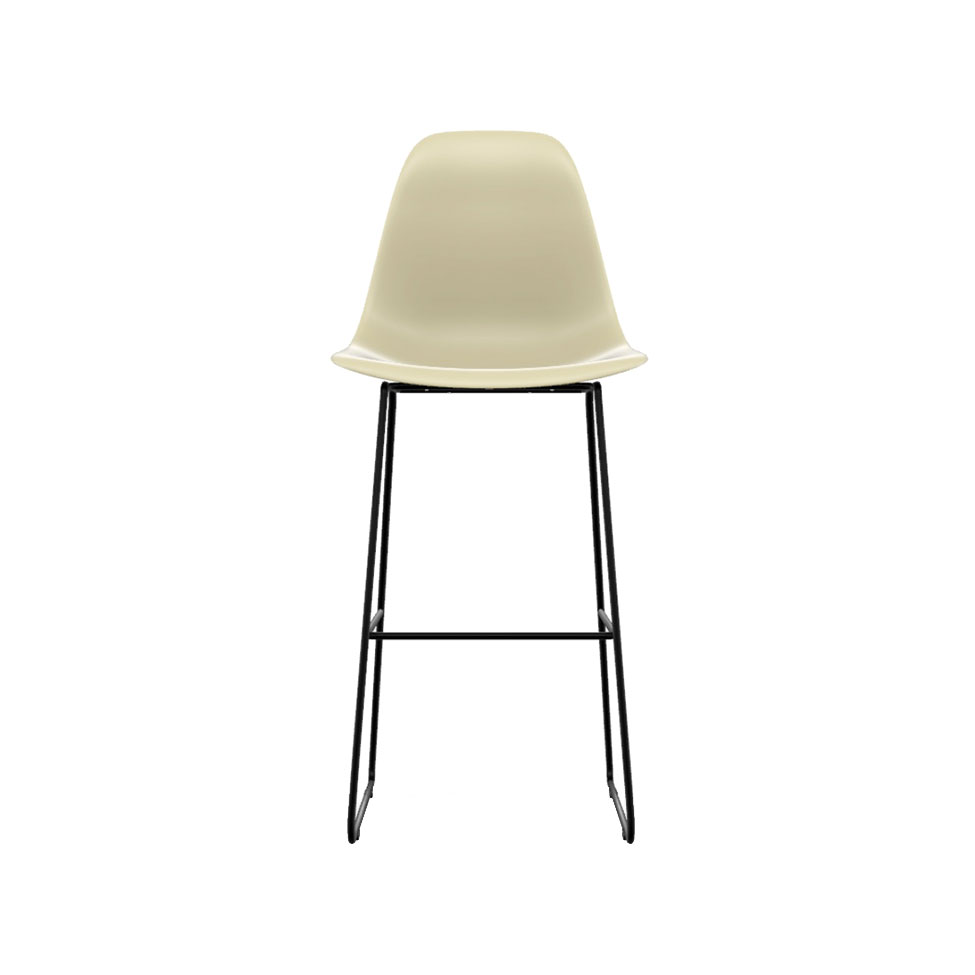 Banqueta Eames Quad Fendi e Preta