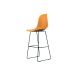 Banqueta Eames Terracota e Preta
