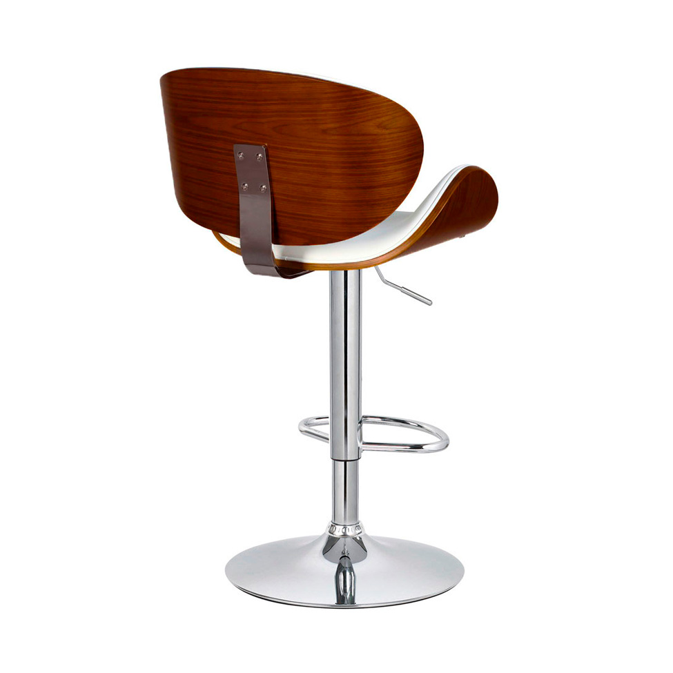 Banqueta Giratória Amsterdam Branca