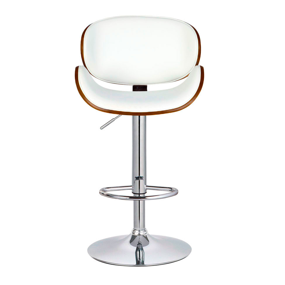 Banqueta Giratória Amsterdam Branca