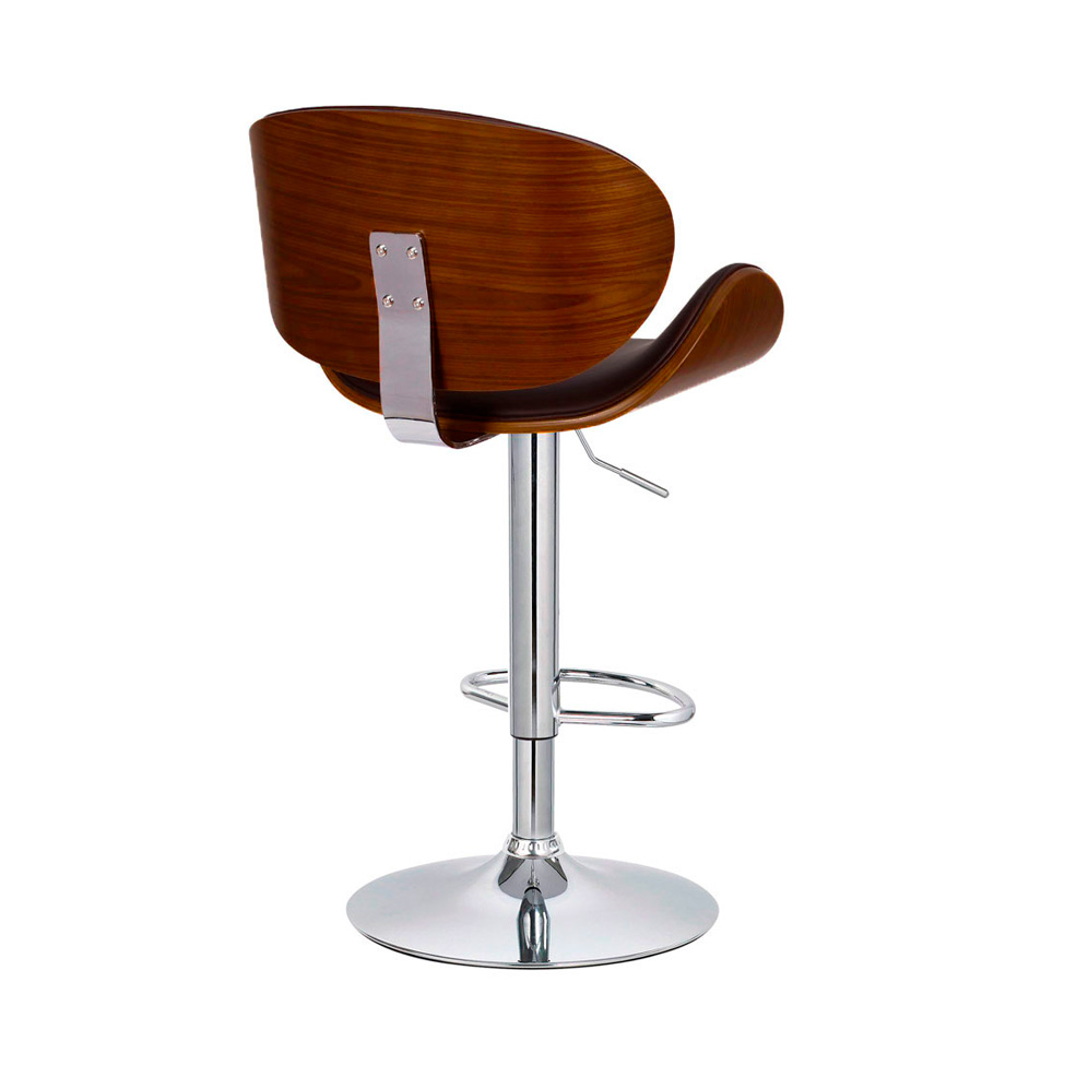 Banqueta Giratória Amsterdam Marrom