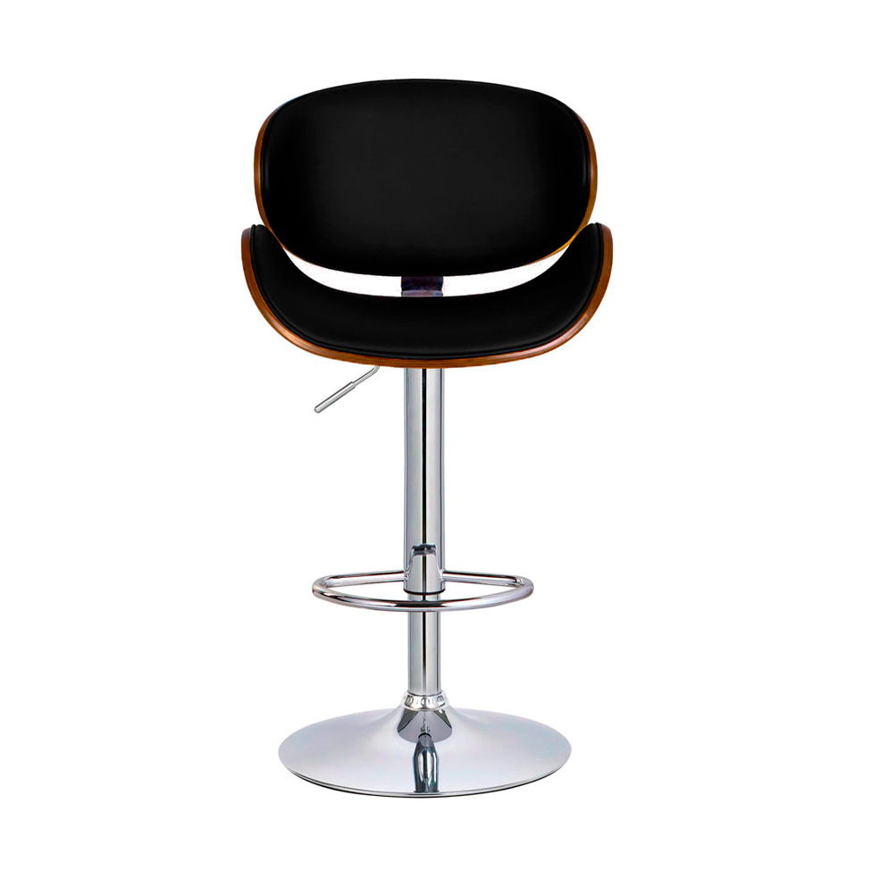 Banqueta Giratória Amsterdam Preta