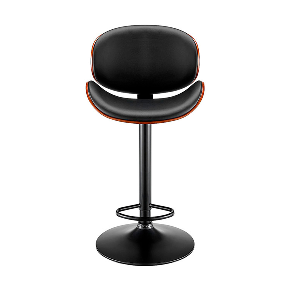 Banqueta Giratória Bergen Preta