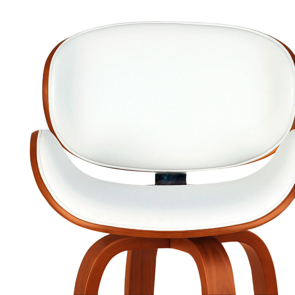 Banqueta Giratória Helmond Branca