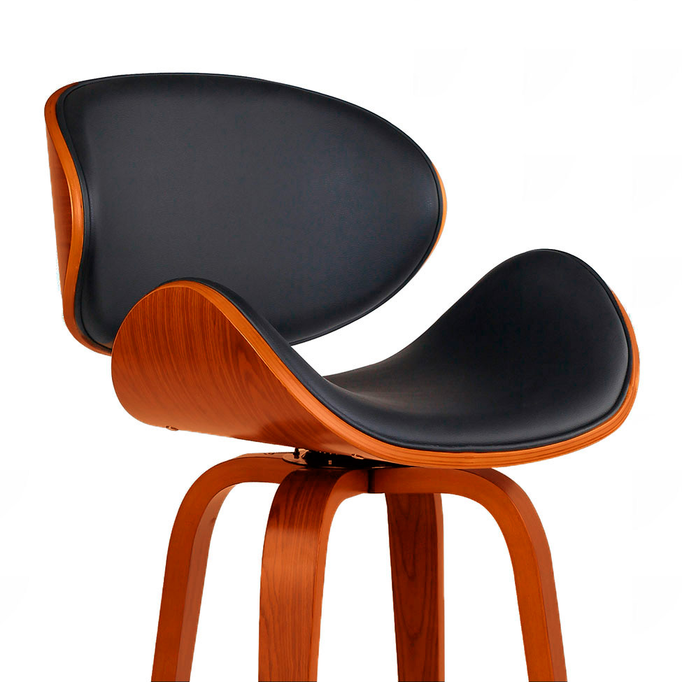 Banqueta Giratória Helmond Preta