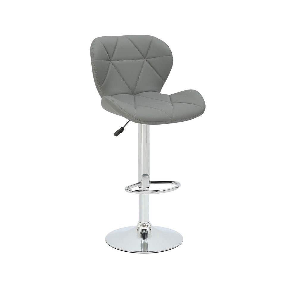 Banqueta Giratória Lina Cinza