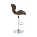 Banqueta Giratória Lina Marrom