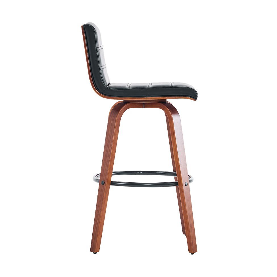 Banqueta Giratória Lugo Preta