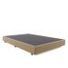 Base para Cama Box Casal Desmontável Torvi (35x138x188) Suede Bege