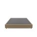Base para Cama Box Casal Desmontável Torvi (35x138x188) Suede Bege