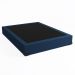 Base para Cama Box Casal Joe Linho (36x138x188) Azul Marinho