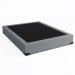 Base para Cama Box Casal Joe Linho (36x138x188) Cinza