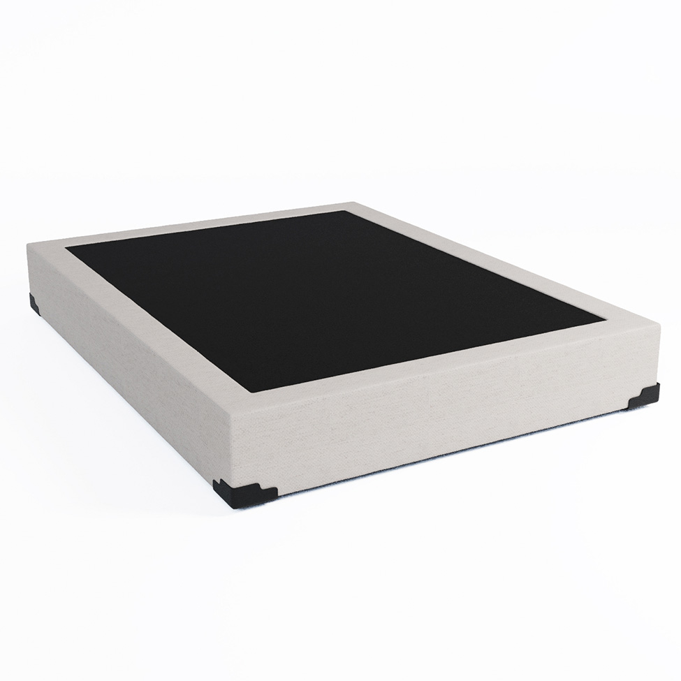 Base para Cama Box Casal Joe Linho (36x138x188) Cru