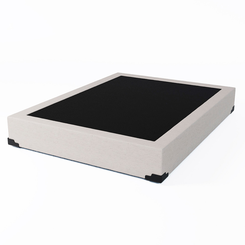 Base para Cama Box Casal Joe Linho (36x138x188) Cru