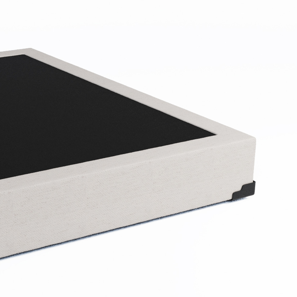 Base para Cama Box Casal Joe Linho (36x138x188) Cru