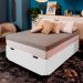Base para Cama Box Casal Martin Premium com Baú (45x138x188) Branca