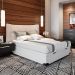 Base para Cama Box Casal Martin Premium com Baú (45x138x188) Branca